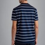 PAUL&SHARK MEN COTTON JERSEY T-SHIRT WITH METAL SHARK - Image 3