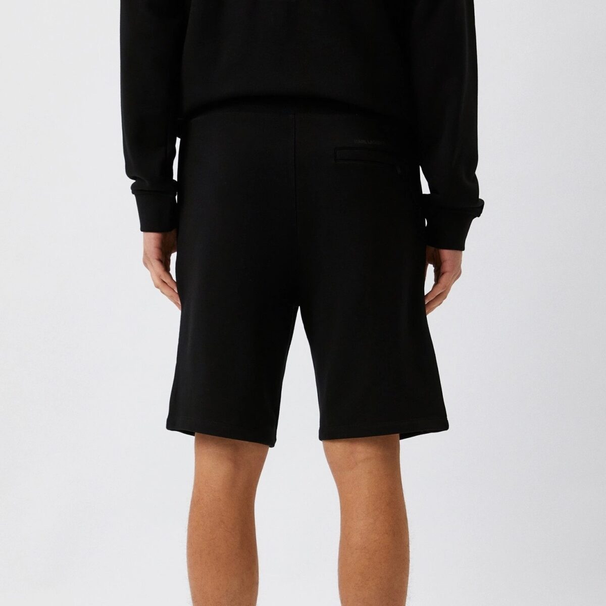 KARL LAGERFELD MAN SWEAT SHORTS BLACK - Image 3
