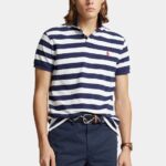 POLO RALPH LAUREN MEN  SHIRT STRIPED REGULAR LINE NAVY/WHITE - Image 3