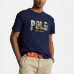 POLO RALPH LAUREN MAN T-SHIRT CLASSIC LINE NAVY - Image 2