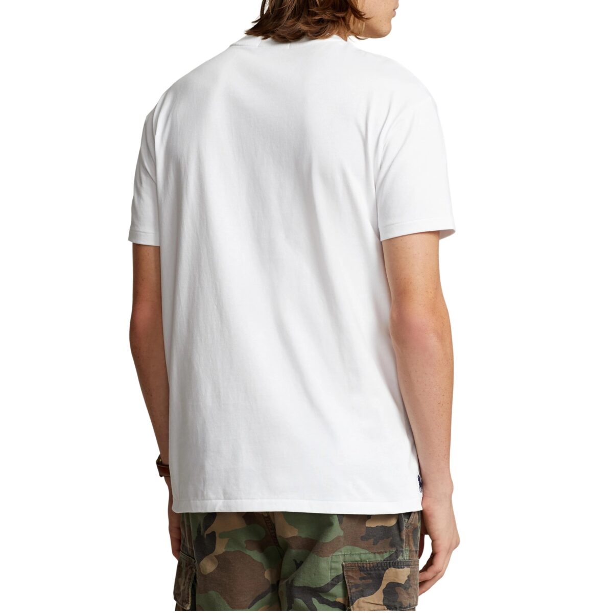 POLO RALPH LAUREN MAN T-SHIRT CLASSIC LINE WHITE - Image 3