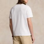 POLO RALPH LAUREN MEN CLASSIC FIT LOGO JERSEY T-SHIRT WHITE - Image 3