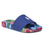 POLO RALPH LAUREN SLIDE NAVY GRDN FLORAL TRPCL