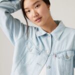 LEVI’S®WOMAN LIGHTWEIGHT TRUCKER JACKET POOLE PARTY-BLUE - Image 2