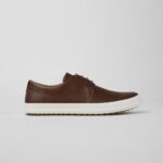 CAMPER CHASIS BROWN LEATHER SHOES FOR MEN - Image 5