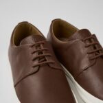CAMPER CHASIS BROWN LEATHER SHOES FOR MEN - Image 2