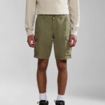 NAPAPIJRI MEN NOTO BERMUDA SHORTS GREEN LICHEN