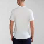 NAPAPIJRI MEN SMALLWOOD SHORT SLEEVE T-SHIRT WHITE WHISPER - Image 3