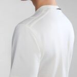 NAPAPIJRI MEN SMALLWOOD SHORT SLEEVE T-SHIRT WHITE WHISPER - Image 4