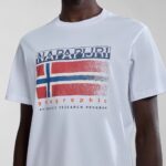NAPAPIJRI MEN KREIS SHORT SLEEVE T-SHIRT WHITE - Image 2