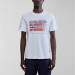 NAPAPIJRI MEN KREIS SHORT SLEEVE T-SHIRT WHITE
