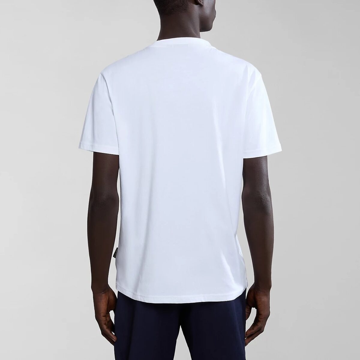 NAPAPIJRI MEN AYLMER SHORT SLEEVE T-SHIRT BRIGHT WHITE - Image 3