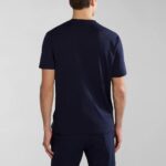 NAPAPIJRI MEN AYLMER SHORT SLEEVE T-SHIRT BLU MARINE - Image 3