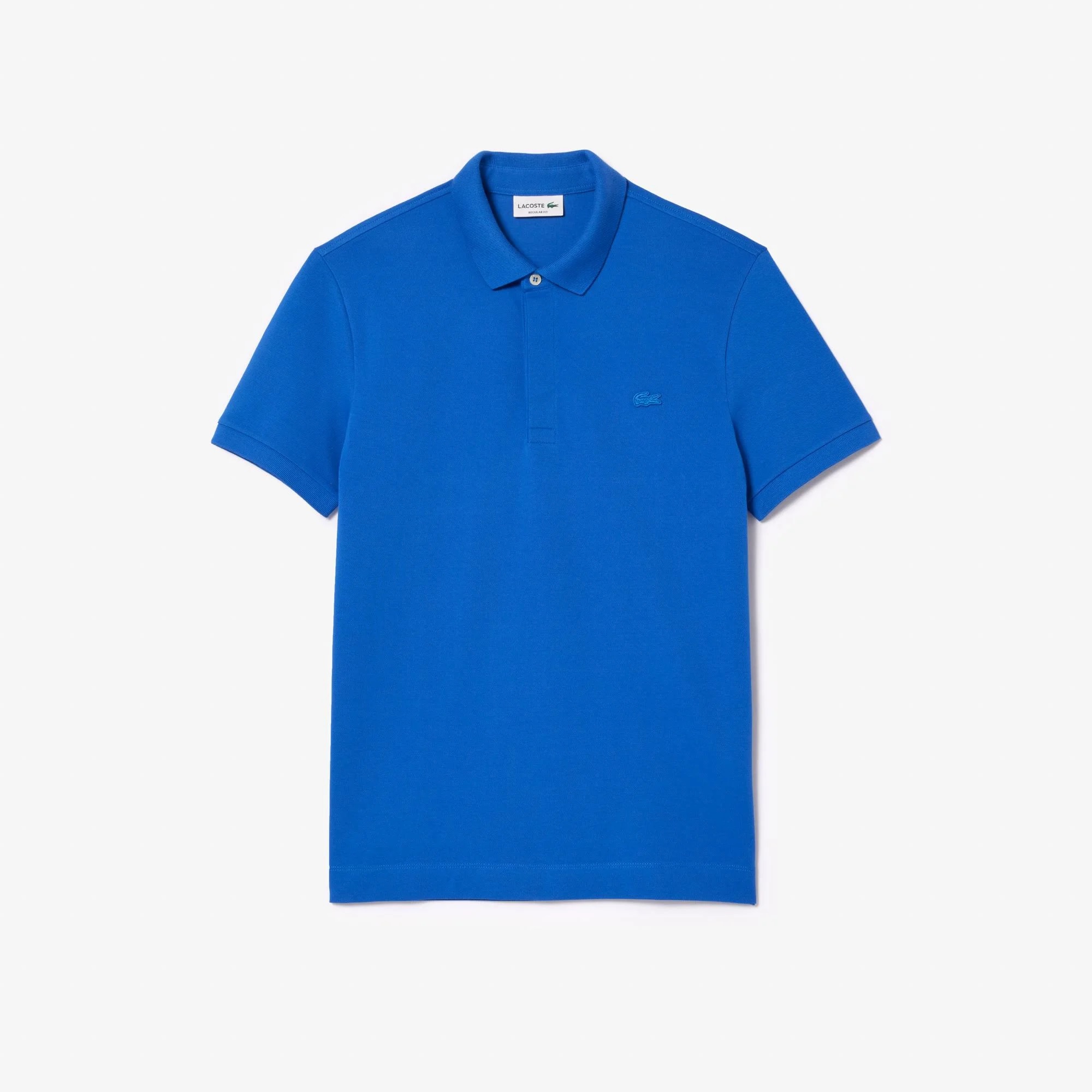 PH5522-00-IXW-1 LACOSTE REGULAR FIT PARIS POLO STRETCH COTTON BLUE - Image 1