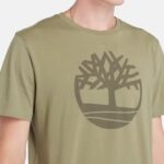 TIMBERLAND MEN'S GRAPHIC T SHIRT LIGHT GREEN - Image 2