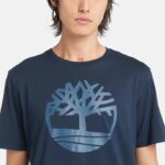 TIMBERLAND MEN'S GRAPHIC T SHIRT DARK SAPPHIRE - Image 2