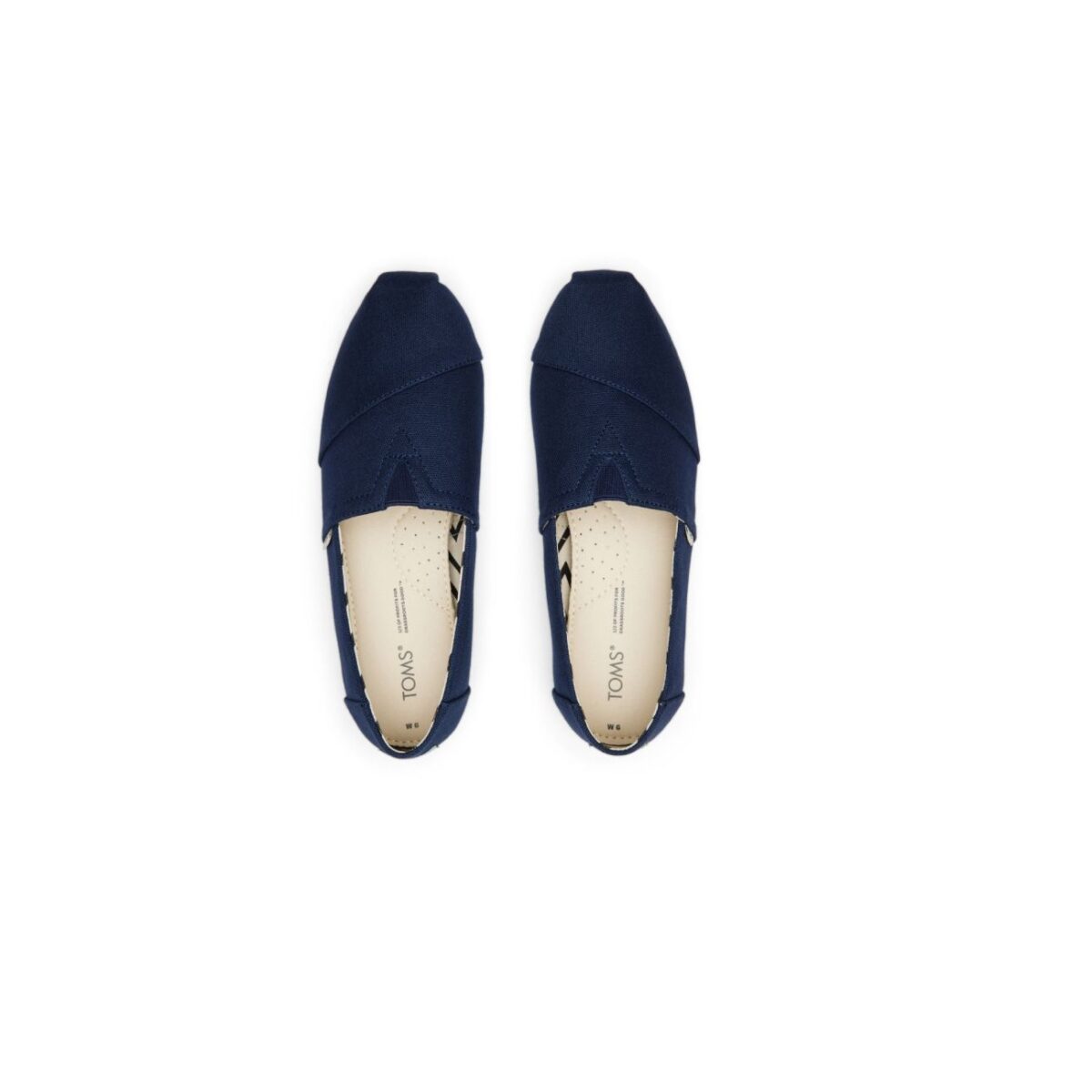 TOMS WOMAN ALPARGATA RECYCLED COTTON NAVY - Image 3