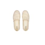 TOMS WOMAN NATURAL UNDYED METALLIC LINEN STRIPE ALPARGATA ROPE 2.0 ESPADRILLE - Image 4