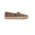 TOMS WOMAN BLACK GEO WOVEN ALPARGATA ROPE 2.0 ESPADRILLE