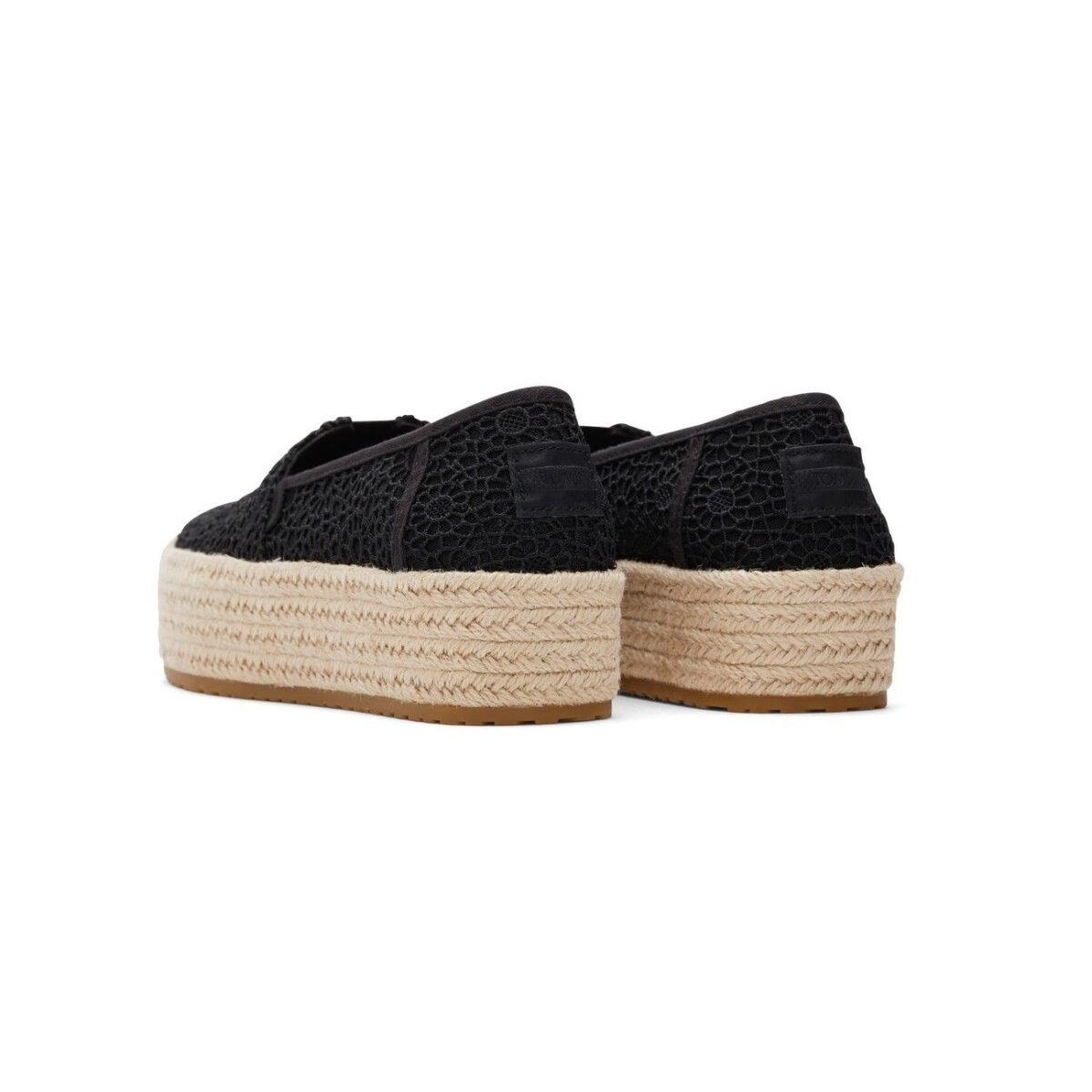 TOMS WOMAN BBLACK MOROCCAN CROCHET VALENCIA ESPADRILLE - Image 3