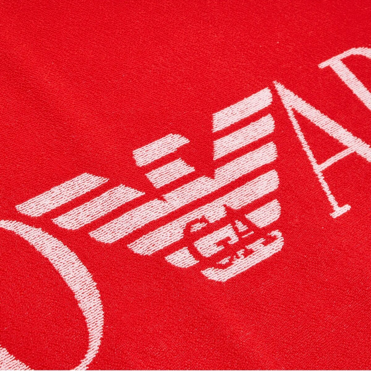 EMPORIO ARMANI BEACH TOWEL RED 170X100 - Image 2