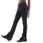 HUGO WOMEN'S HIGH RISE JEANS GREY - Image 2