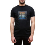 KARL LAGERFELD MEN CREWNECK  T-SHIRT BLACK