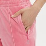 JUICY COUTURE TINA VELOUR DIAMANTE TRACKSUIT BOTTOM PINK - Image 3