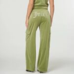JUICY COUTURE MOSSTONE CARGO VELOUR DIAMANTE TROUSER - Image 2