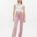 JUICY COUTURE WOMAN WHITE BARDOT DIAMANTE JERSEY TOP - Image 4