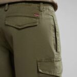 NAPAPIJRI MEN N-DELINE BERMUDA SHORTS GREEN LICHEN - Image 4