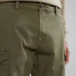 NAPAPIJRI MEN N-DELINE BERMUDA SHORTS GREEN LICHEN - Image 2