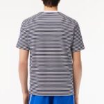 LACOSTE MEN'S  HEAVY COTTON STRIPED T-SHIRT - Image 3