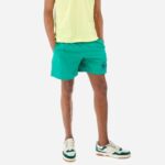 LA MARTINA REGULAR FIT MEN'S SWIM TRUNKS WITH DRAWSTRING WAIST VIVID GREEN - Image 3