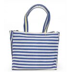 JUICY COUTURE WOMAN IRIS BEACH STRIP BAG BLUE - Image 3