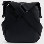 BOSS MAN RAY-NS REPORTER BAG IN GRAINED FAUX LEATHER BLACK - Image 3