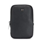 BOSS MAN RAY-NECK CLUTCH EMBOSSED-LOGO BLACK