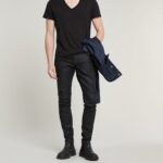 G-STAR MAN REVEND SKINNY JEANS BLACK - Image 4