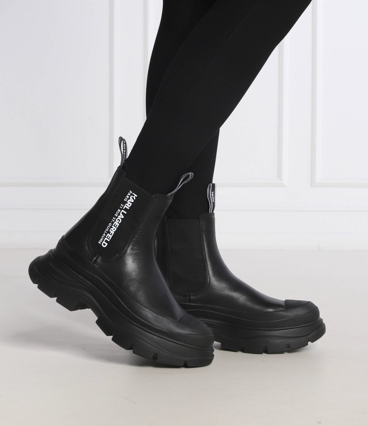 KARL LAFERFELD WOMAN CHELSEA BOOTS BLACK - Image 4