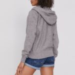 POLO RALPH LAUREN WOMAN W CLASSIC LONG SLEEVE KNIT DARK VINTAGE HEATHER - Image 3