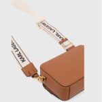 KARL LAGERFELD WOMEN'S K/LOCK CAMERABAG SUDAN BROWN - Image 4