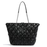 KARL LAGERFELD WOMEN'S K/SIGNATURE KUILT ΤΟΤΕ BLACK