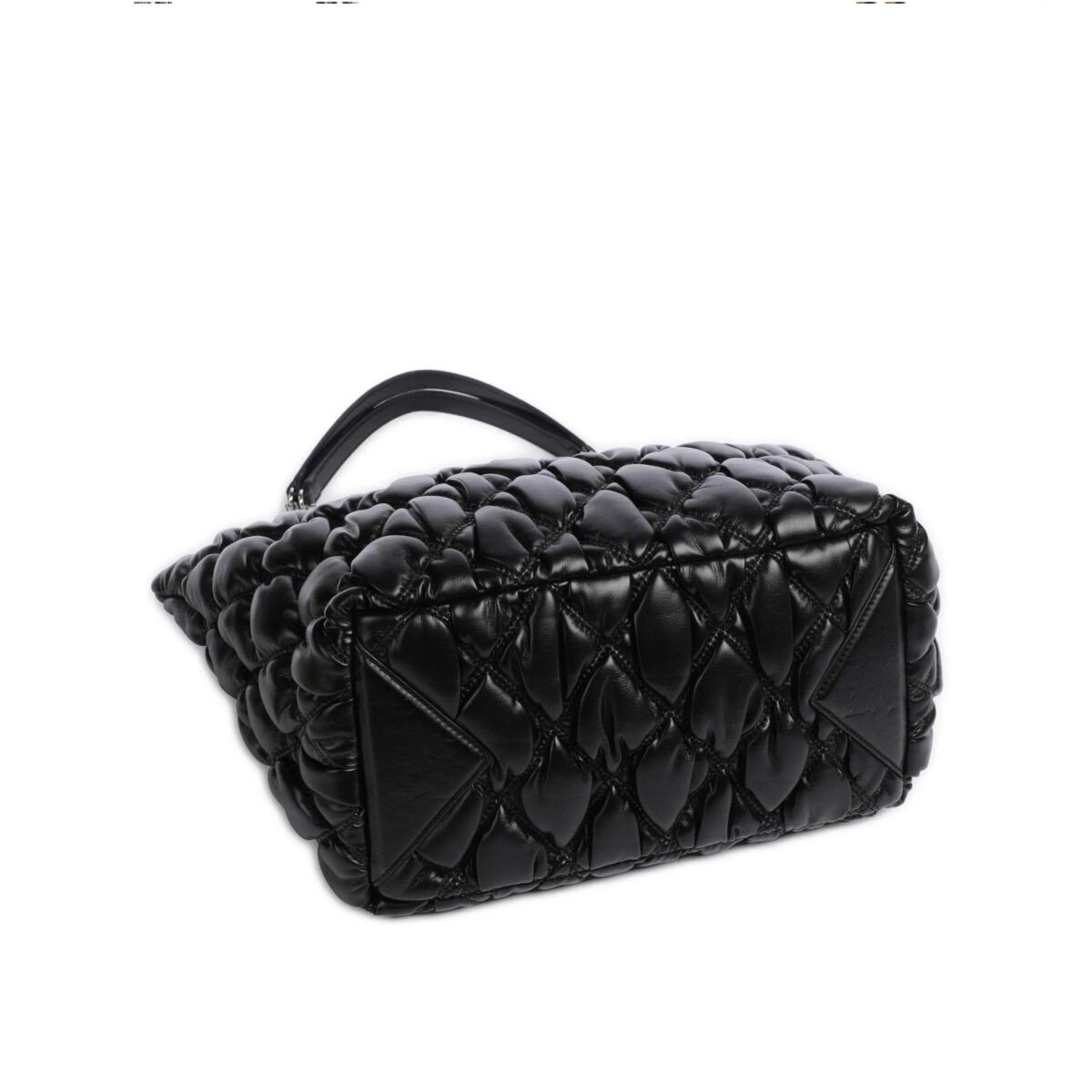 KARL LAGERFELD WOMEN'S K/SIGNATURE KUILT ΤΟΤΕ BLACK - Image 3