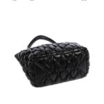 KARL LAGERFELD WOMEN'S K/SIGNATURE KUILT ΤΟΤΕ BLACK - Image 3
