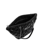 KARL LAGERFELD WOMEN'S K/SIGNATURE KUILT ΤΟΤΕ BLACK - Image 4