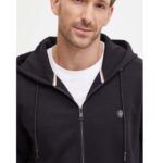 BOSS MEN COTTON-BLEND C-SPENCE SWEATSHIRT BLACK - Image 2