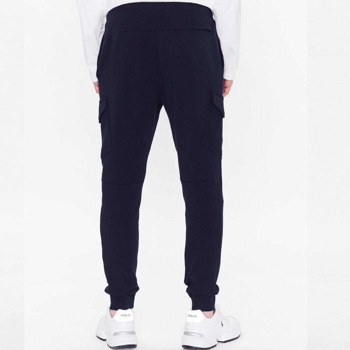 POLO RALPH LAUREN DOUBLE-KNIT CARGO JOGGER NAVY - Image 3