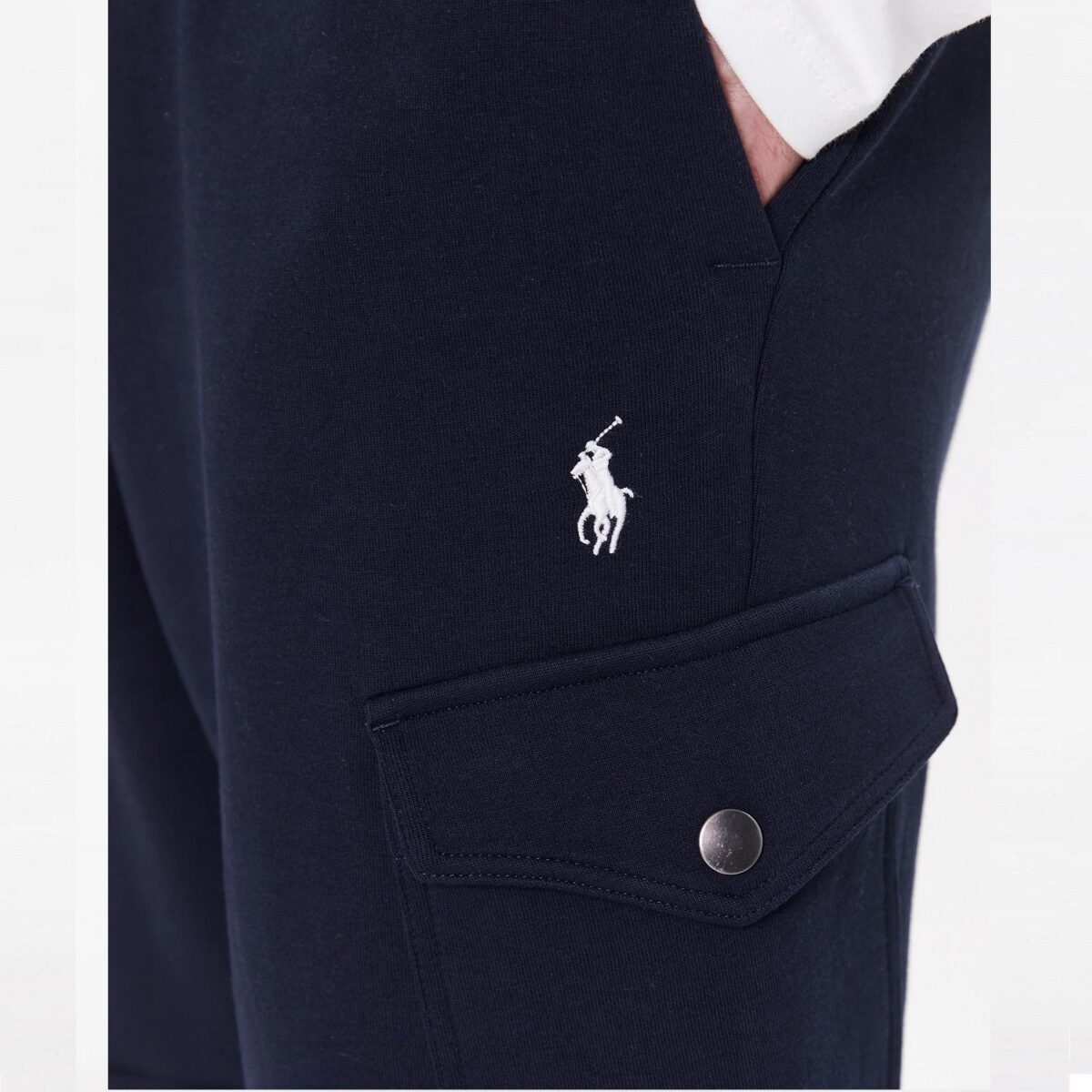 POLO RALPH LAUREN DOUBLE-KNIT CARGO JOGGER NAVY - Image 2