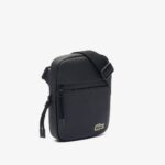 LACOSTE MEN SMALL FLAT CROSSOVER BAG POLYURETHANE NOIR - Image 2