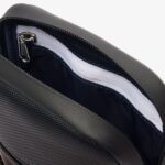 LACOSTE MEN SMALL FLAT CROSSOVER BAG POLYURETHANE NOIR - Image 3